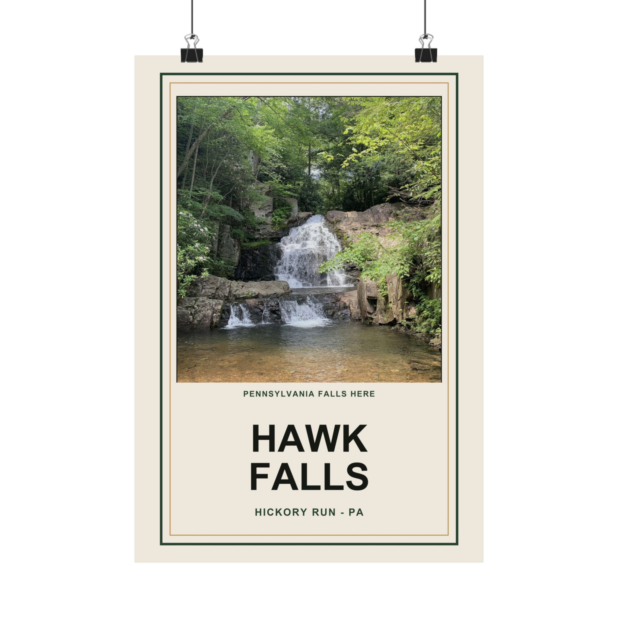 Hawk Falls Vintage Poster - Image 21