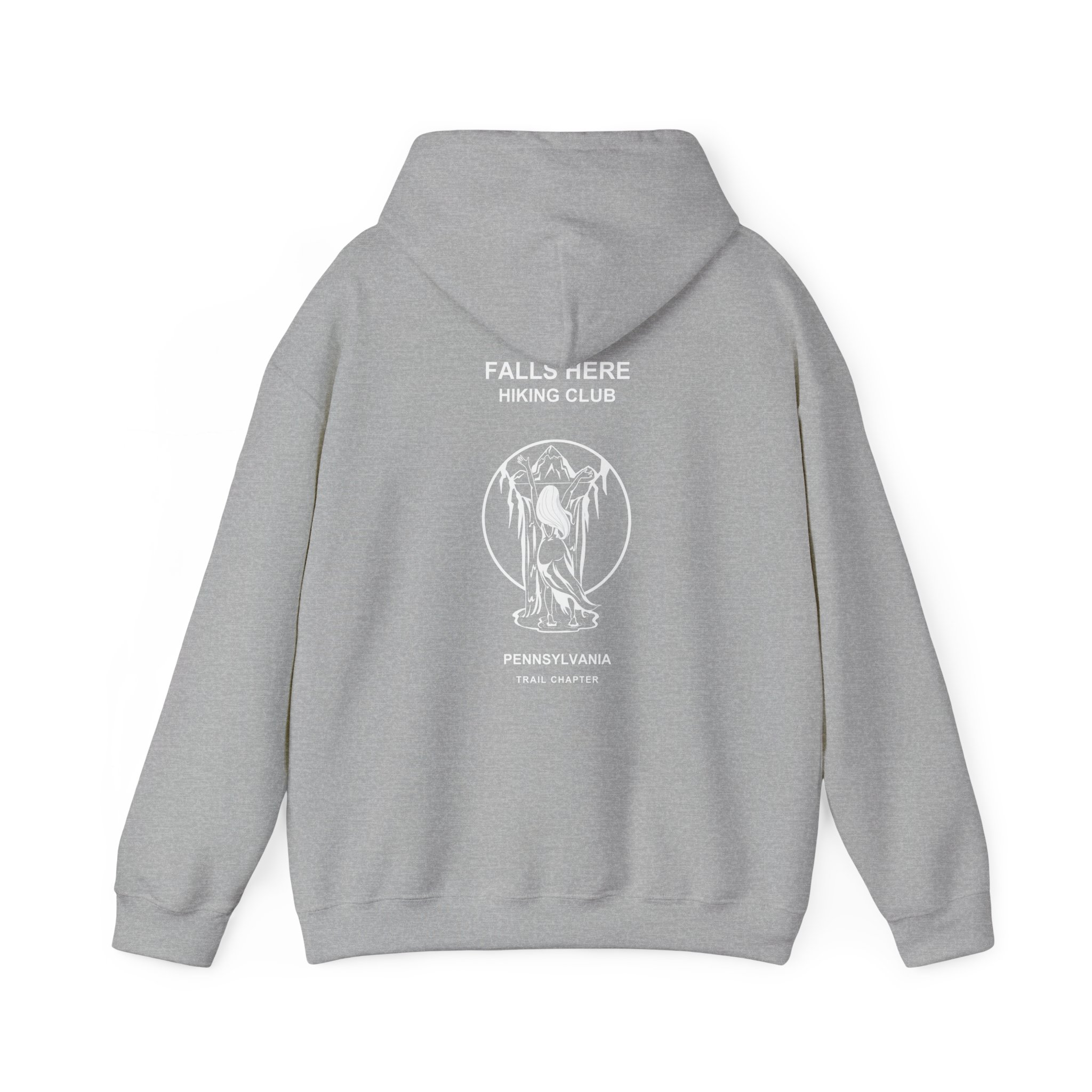 PA Falls Here Hiking Club Hoodie - Image 6