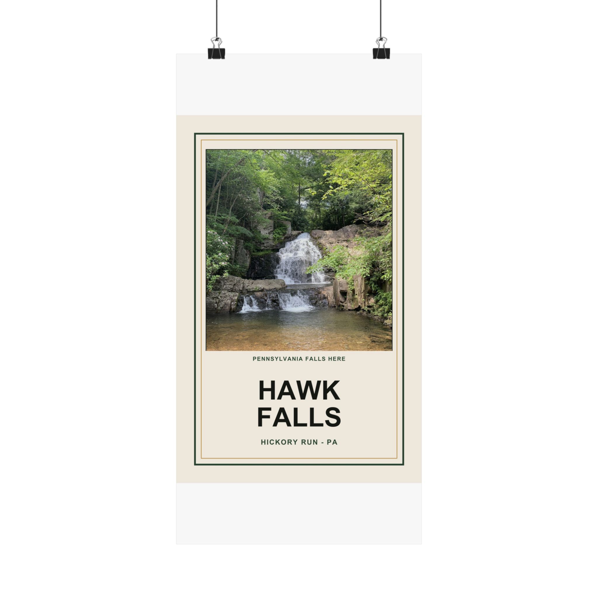 Hawk Falls Vintage Poster - Image 13