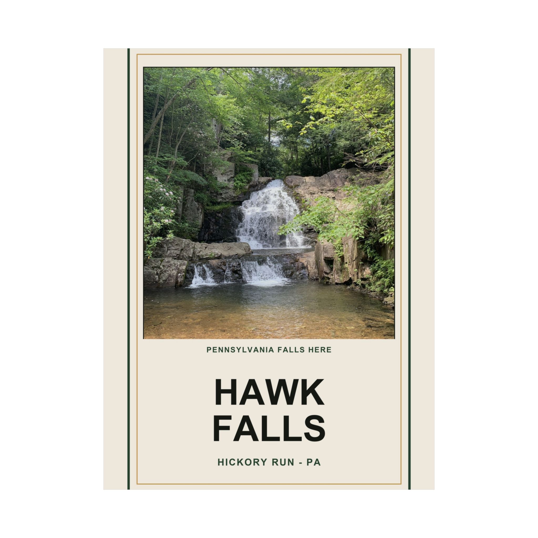 Hawk Falls Vintage Poster - Image 62