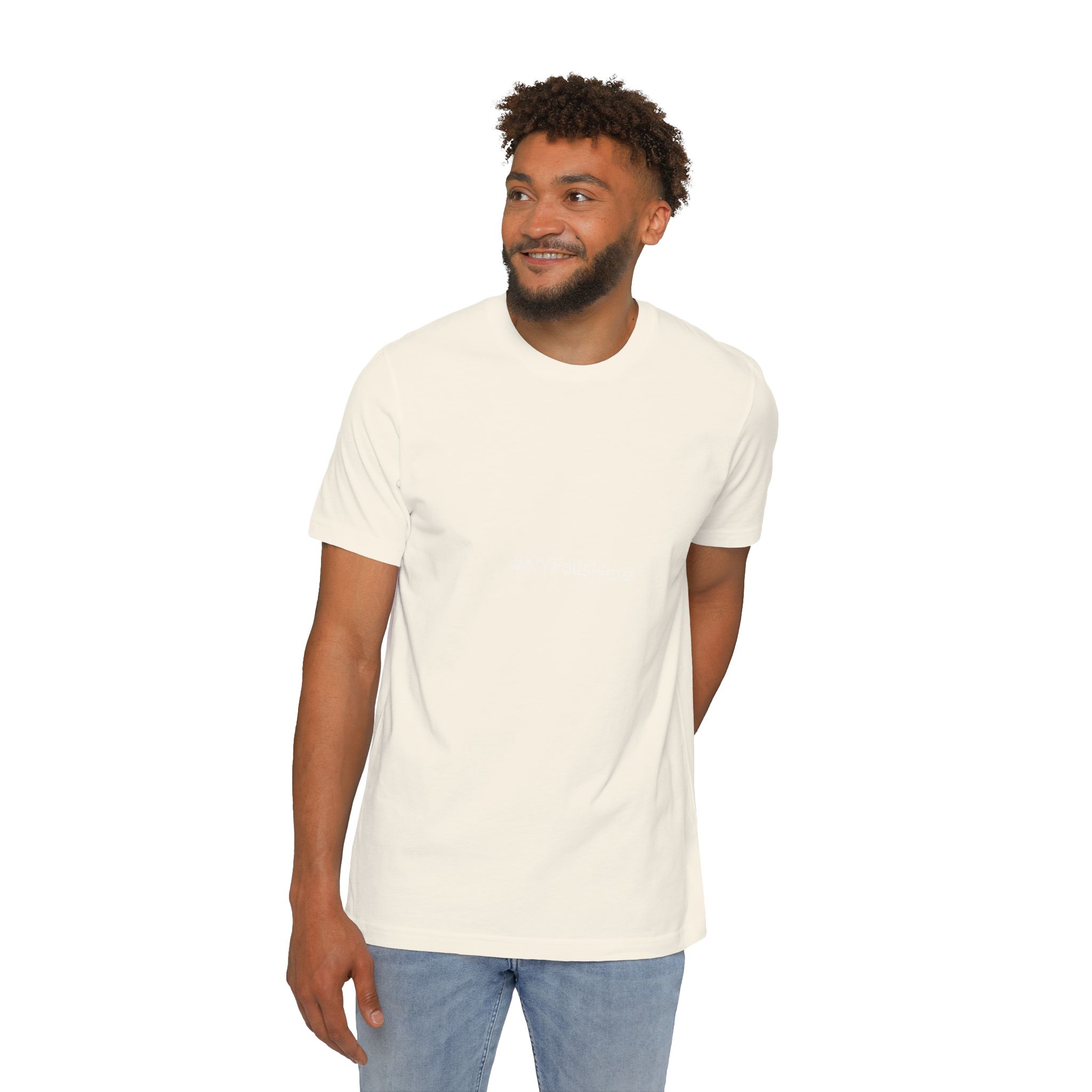 NY Falls Here Essential T-Shirt - Image 7
