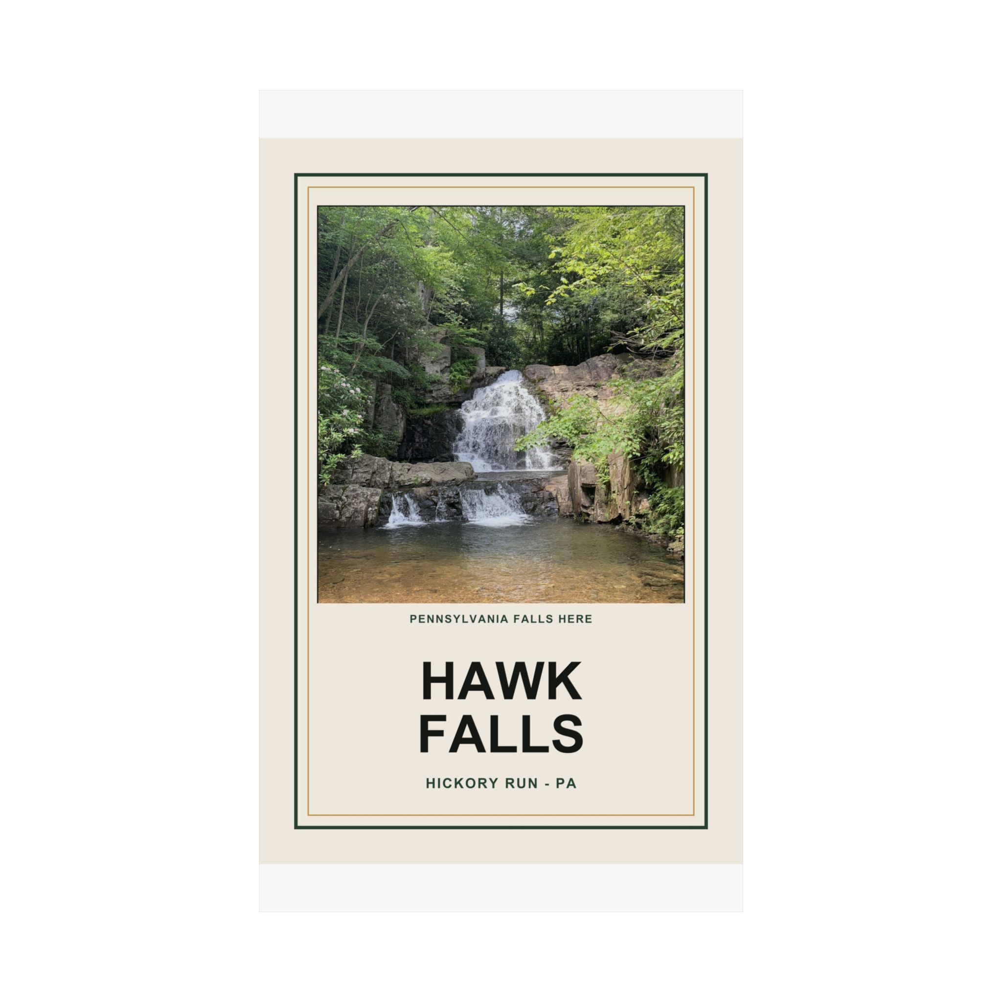 Hawk Falls Vintage Poster - Image 10