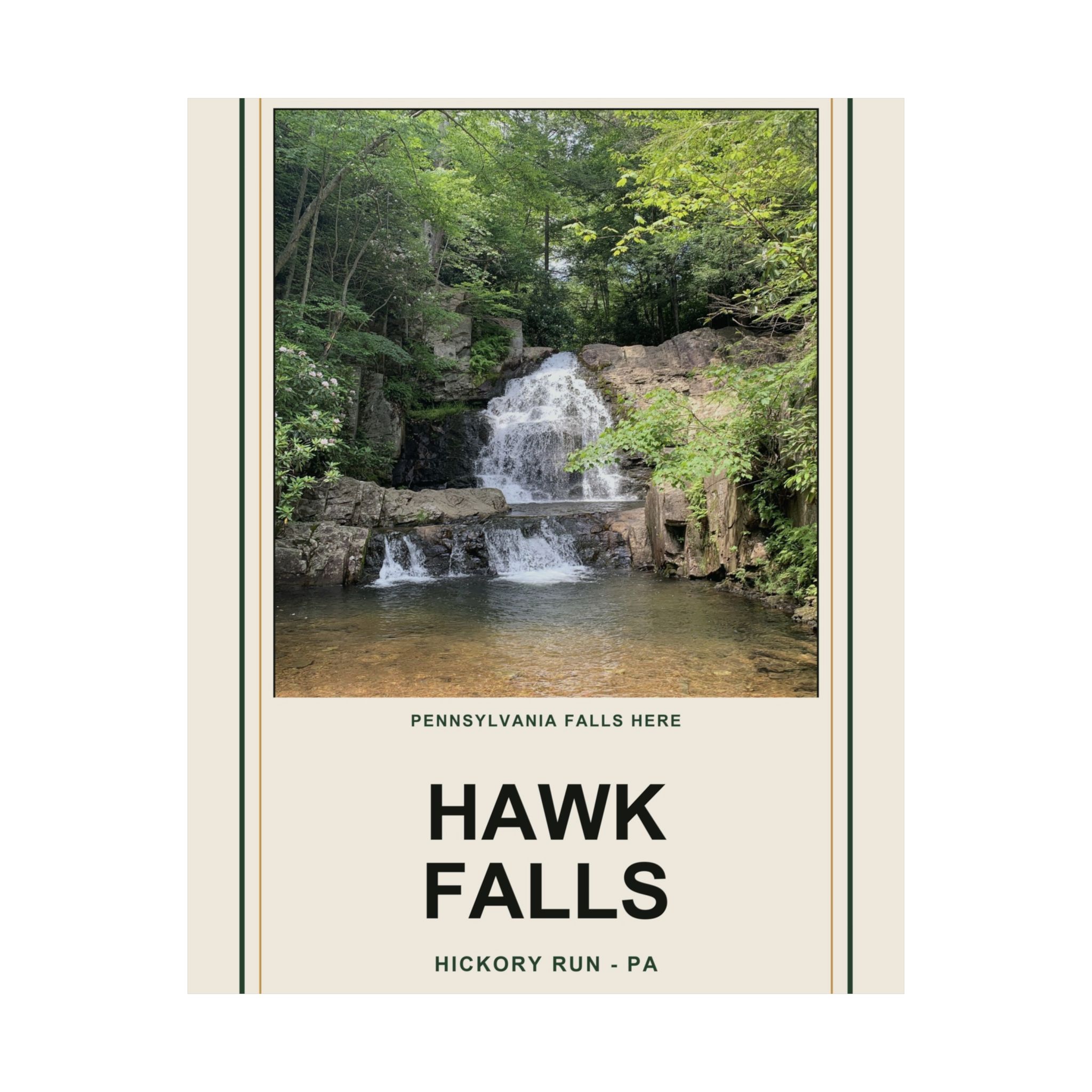 Hawk Falls Vintage Poster - Image 54
