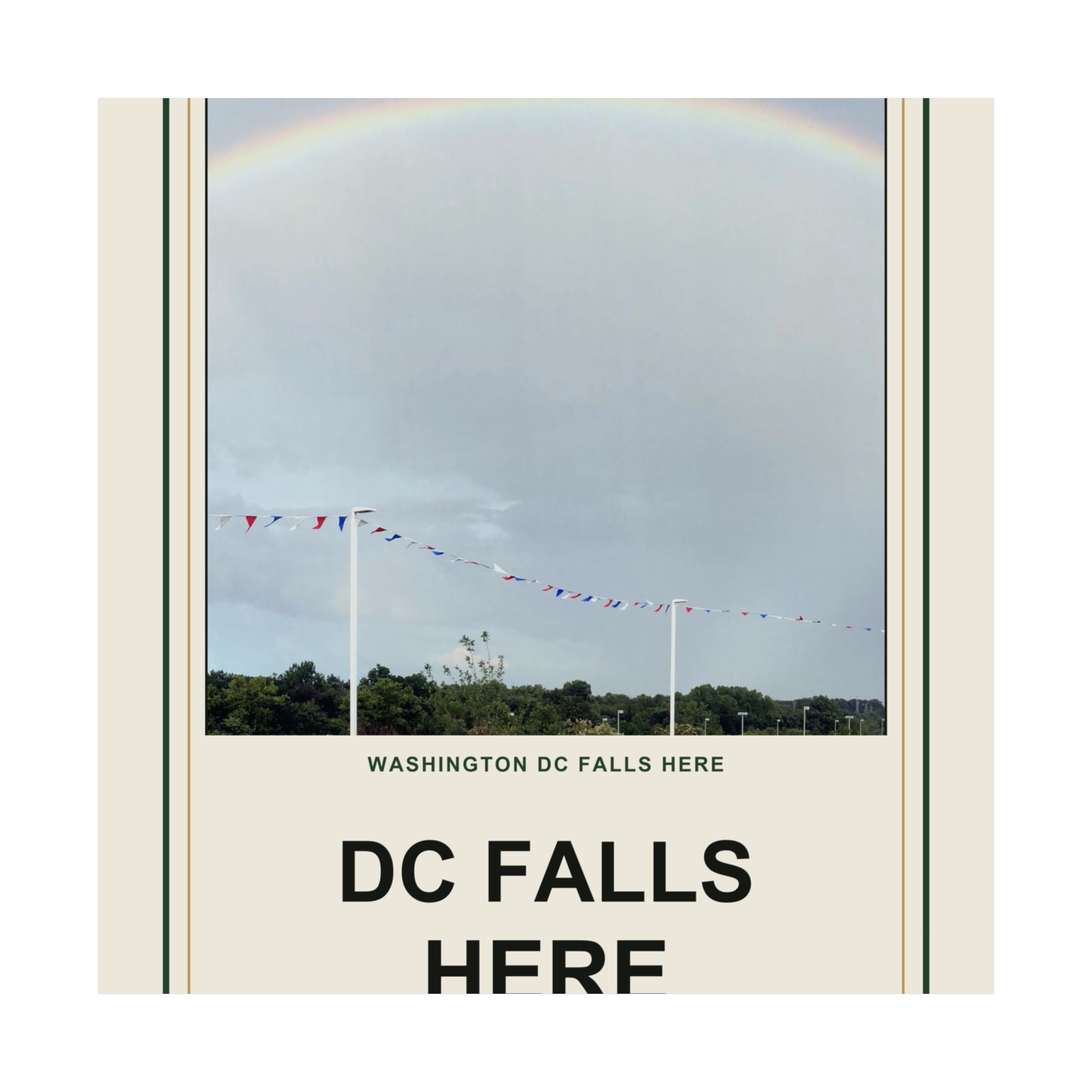 DC Falls Here Vintage Poster - Image 82