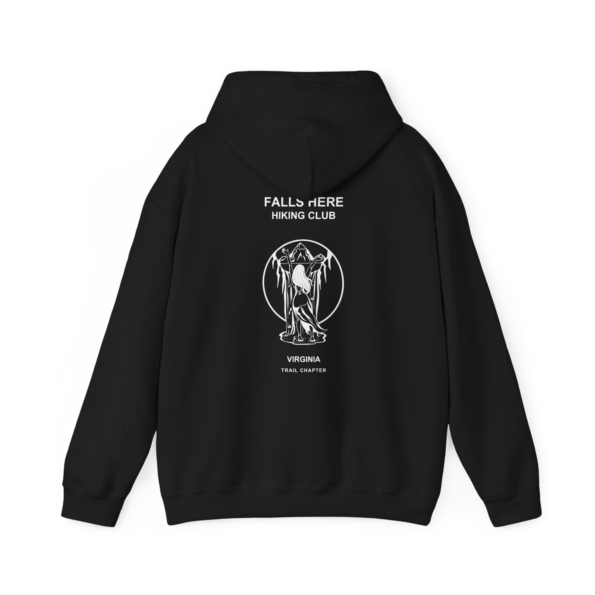 VA Falls Here Hiking Club Hoodie - Image 2